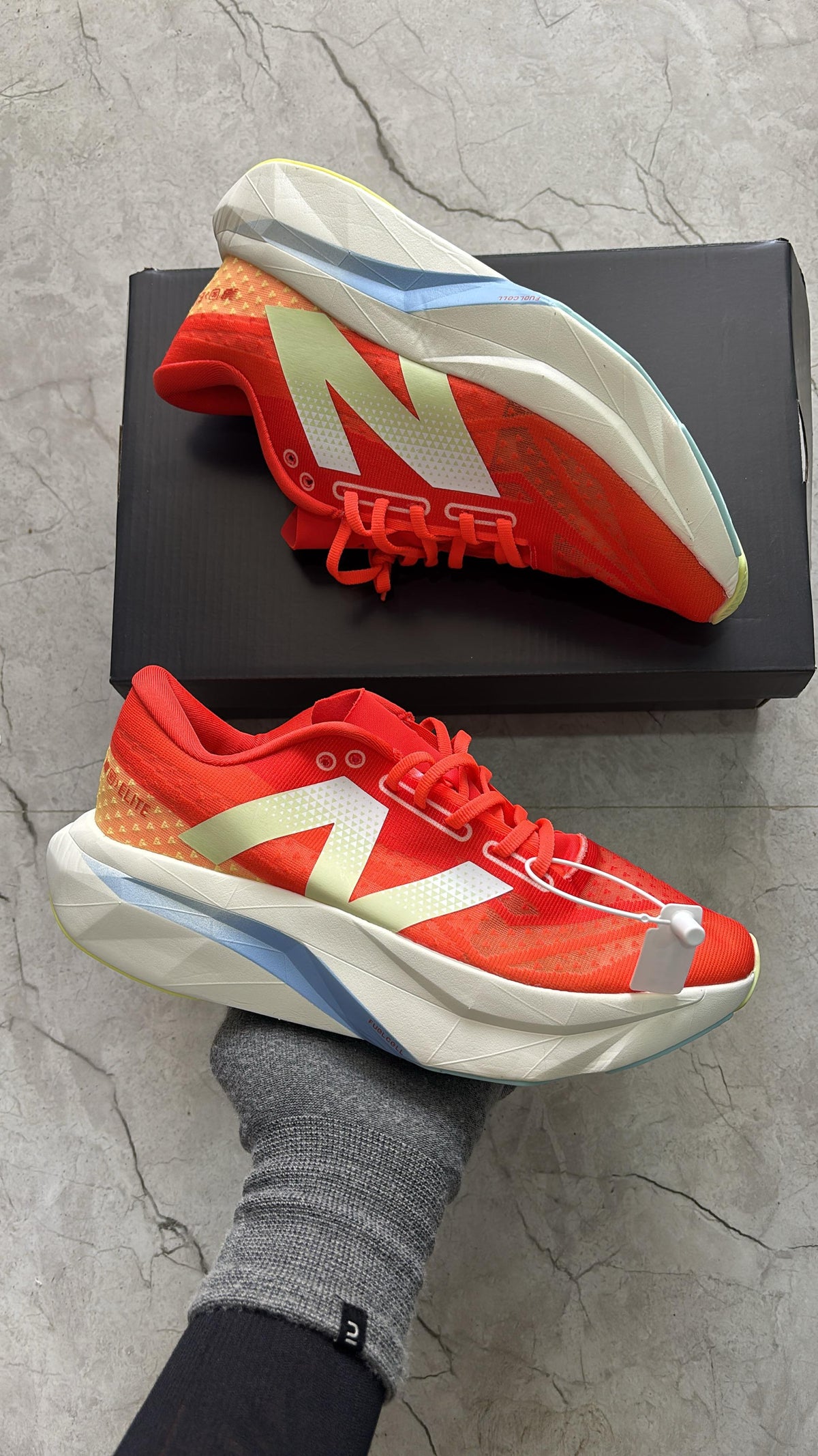 shoes  New Balance FuelCell SuperComp Elite Men's Racing Shoes - Triple Red
